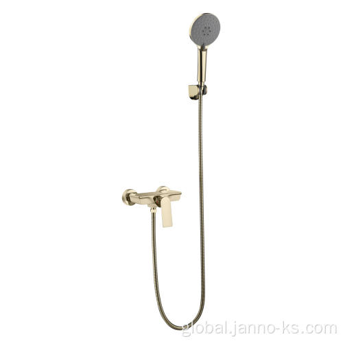 Wall Mount Shower Faucet Set Brass Bathtub Faucet Wall Mount Shower Supplier